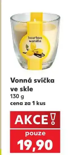 Kaufland VONNÁ SVÍČKA VE SKLE nabídka