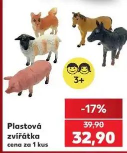 Kaufland Plastová zvířátka nabídka