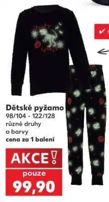 Kaufland DĚTSKÉ PYŽAMO nabídka