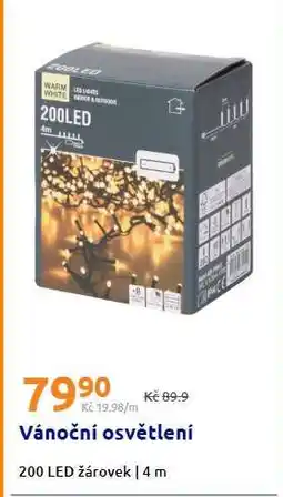 Action VÁNOČNÍ OSVĚTLENÍ nabídka