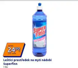 Action Lešticí prostředek na mytí nádobí Superfinn nabídka