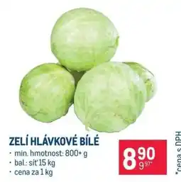 Makro Zelí hlávkové bílé nabídka