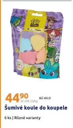Action Šumivé koule do koupele nabídka