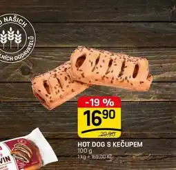 Flop HOT DOG S KEČUPEM nabídka