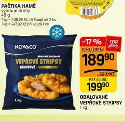 Flop OBALOVANÉ VEPŘOVÉ STRIPSY nabídka