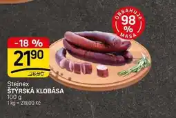 Flop ŠTÝRSKÁ KLOBÁSA nabídka