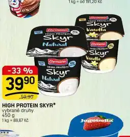 Flop HIGH PROTEIN SKYR* vybrané druhy nabídka