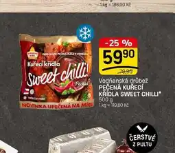 Flop PEČENÁ KUŘECÍ KŘÍDLA SWEET CHILLI nabídka