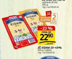 Flop JČ EIDAM 20-45% 100 g | plátky nabídka