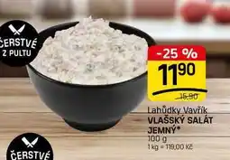Flop VLAŠSKÝ SALÁT JEMNÝ nabídka
