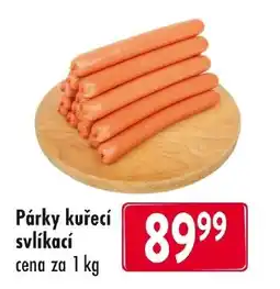 Qanto Párky kuřecí svlíkací nabídka