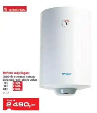 Ariston ohřívač vody Regent