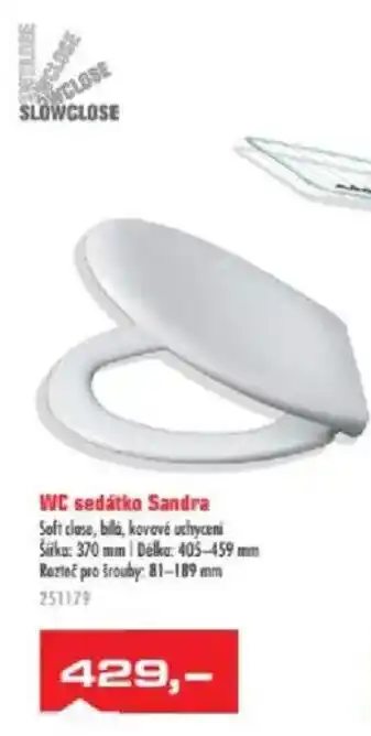 Uni Hobby Sandra WC sedátko nabídka