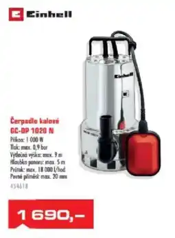 Uni Hobby Einhell čerpadlo kalové gc-dp 1020 n nabídka