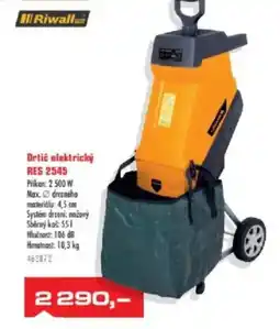 Uni Hobby Riwall drtič elektrický res 2545 nabídka