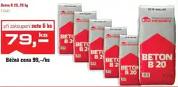 Uni Hobby Uni Hobby beton b 20 nabídka