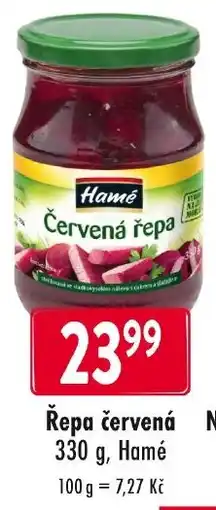 Qanto Hamé červená řepa nabídka