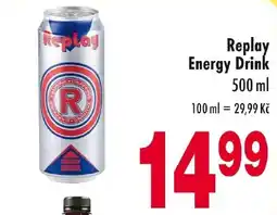 Qanto Replay Energy Drink nabídka