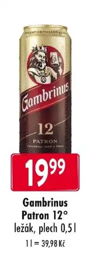 Qanto Gambrinus Patron 12° nabídka