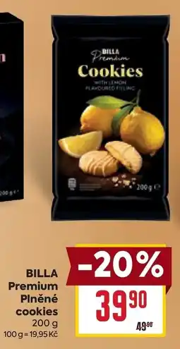 Billa BillA Premium Plněné cookies nabídka