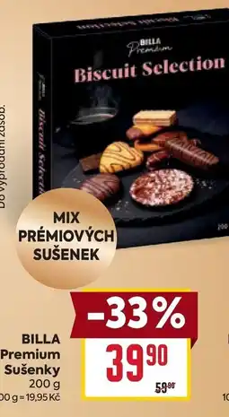 Billa Billa premium sušenky nabídka