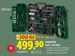 Lidl Parkside Kufr s nářadím nabídka