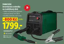 Lidl Parkside Invertorová svářečka na trubičkový drát nabídka