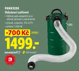 Lidl Parkside odsávací zařízení nabídka
