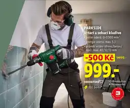 Lidl Parkside vrtací a sekací kladivo nabídka
