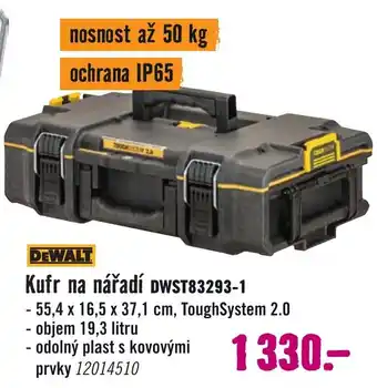 DeWalt kufr na nářadí dwst83293-1