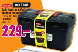 Hornbach Curver sada 2 boxů nabídka