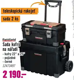 Hornbach Pattfield sada kufrů na nářadí nabídka