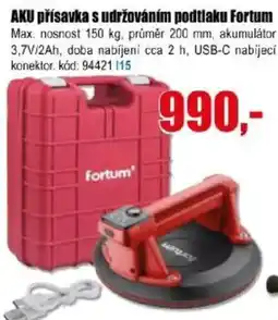 EVA Fortum AKU přísavka s udržováním podtlaku nabídka