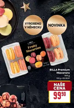 Billa Billa premium macarons nabídka
