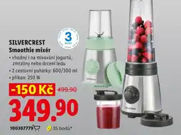 Lidl Silvercrest smoothie mixér nabídka