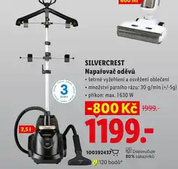 Lidl Silvercrest Napařovač oděvů nabídka