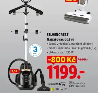 Silvercrest Napařovač oděvů