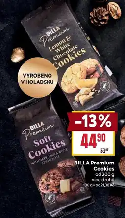 Billa Billa premium cookies nabídka