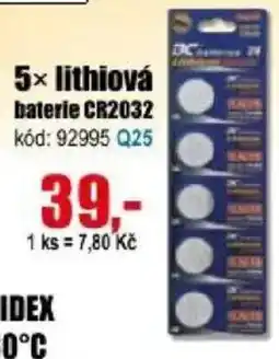 EVA DC lithiová baterie CR2032 nabídka
