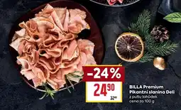 Billa Billa Premium Pikantní slanina Deli nabídka