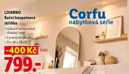 Lidl Corfu boční koupelnová skříňka nabídka