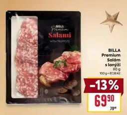 Billa BillA Premium Salám s lanýži nabídka