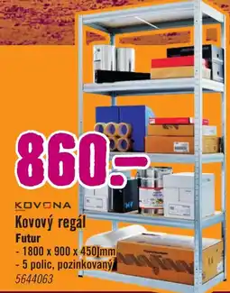 Hornbach Kovona Kovový regál Futur nabídka