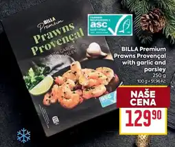 Billa Billa premium prawns provençal with garlic and parsley nabídka