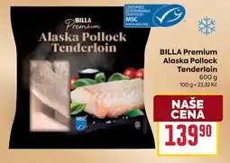 Billa Billa premium alaska pollock tenderloin nabídka