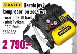 Hornbach Stanley bezolejový kompresor dn 200/10/5 nabídka