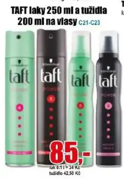 EVA Taft laky a tužidla na vlasy nabídka