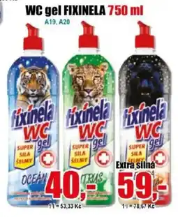 EVA fixinela wc gel nabídka