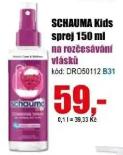 EVA Schauma kids sprej na rozčesávání vlásků nabídka