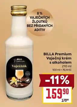Billa Billa vajecny krem s alkoholem nabídka